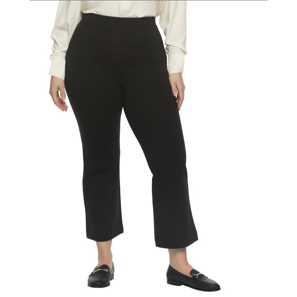 Felina Women's Tummy Control Kick Crop Pant Medium